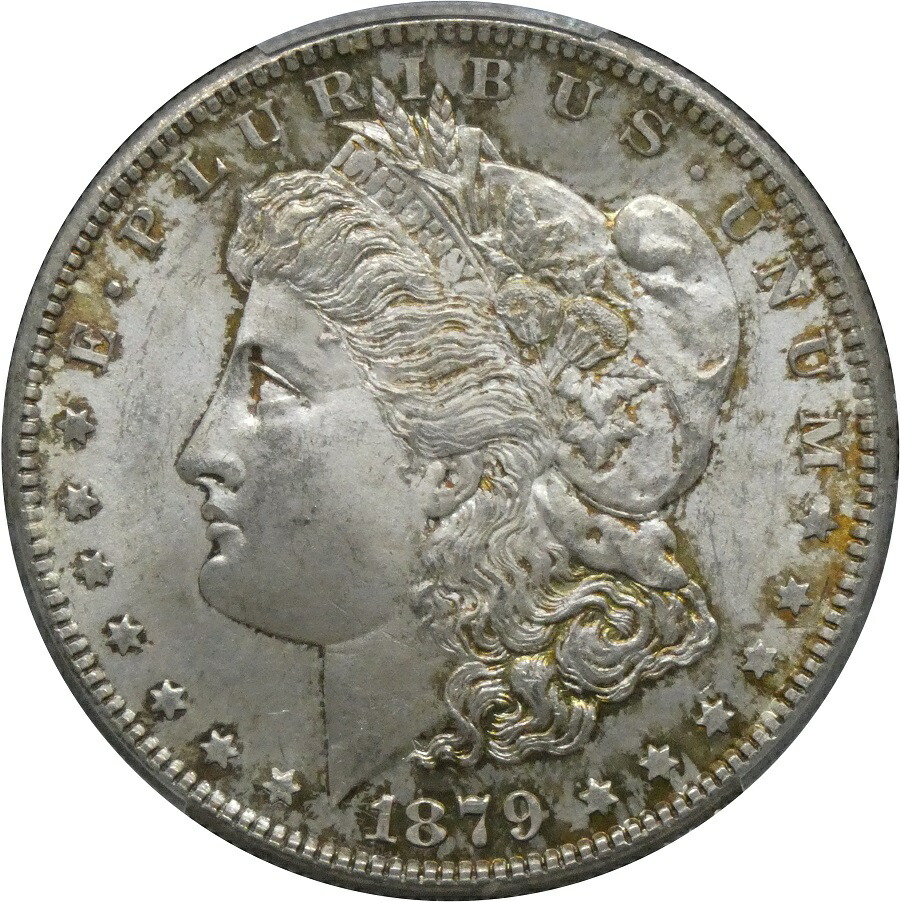 楽天市場】PCGS MS64 アメリカ モルガンダラー モルガン1ドル銀貨