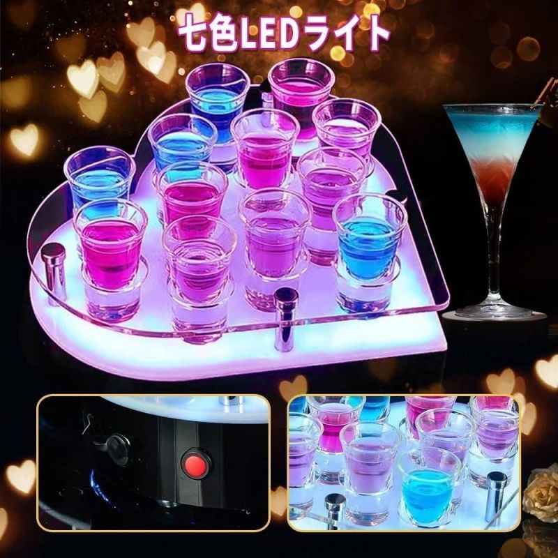 楽天市場】観覧車 LED酒棚の表示棚,観覧車 テキーラ，LED酒ボトルの