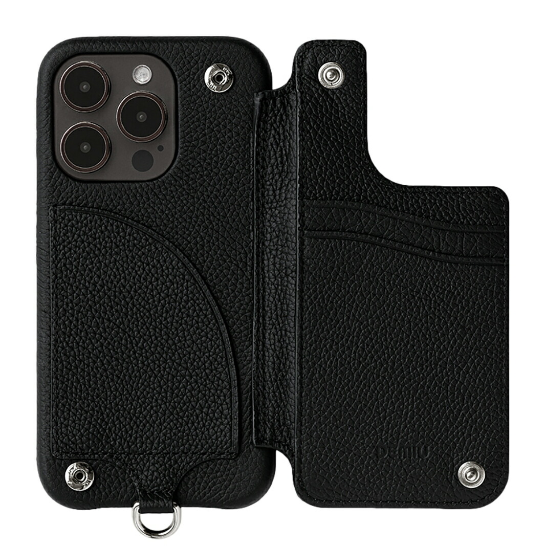 楽天市場】【正規取扱店】DEMIU BALLON iPhone16Pro BLACK 携帯ケース