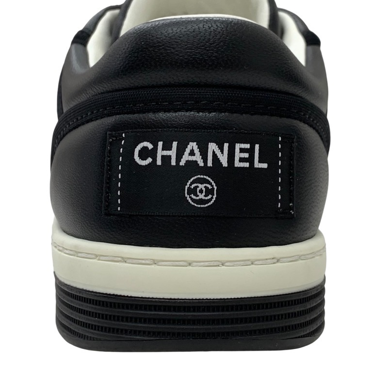 楽天市場】シャネル CHANEL スニーカー 靴 シューズ レザー ブラック