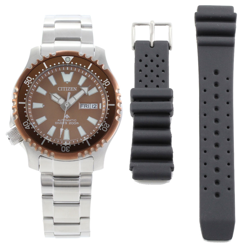 楽天市場】CITIZEN シチズン NY0164-65X アナログ 自動巻き PROMASTER