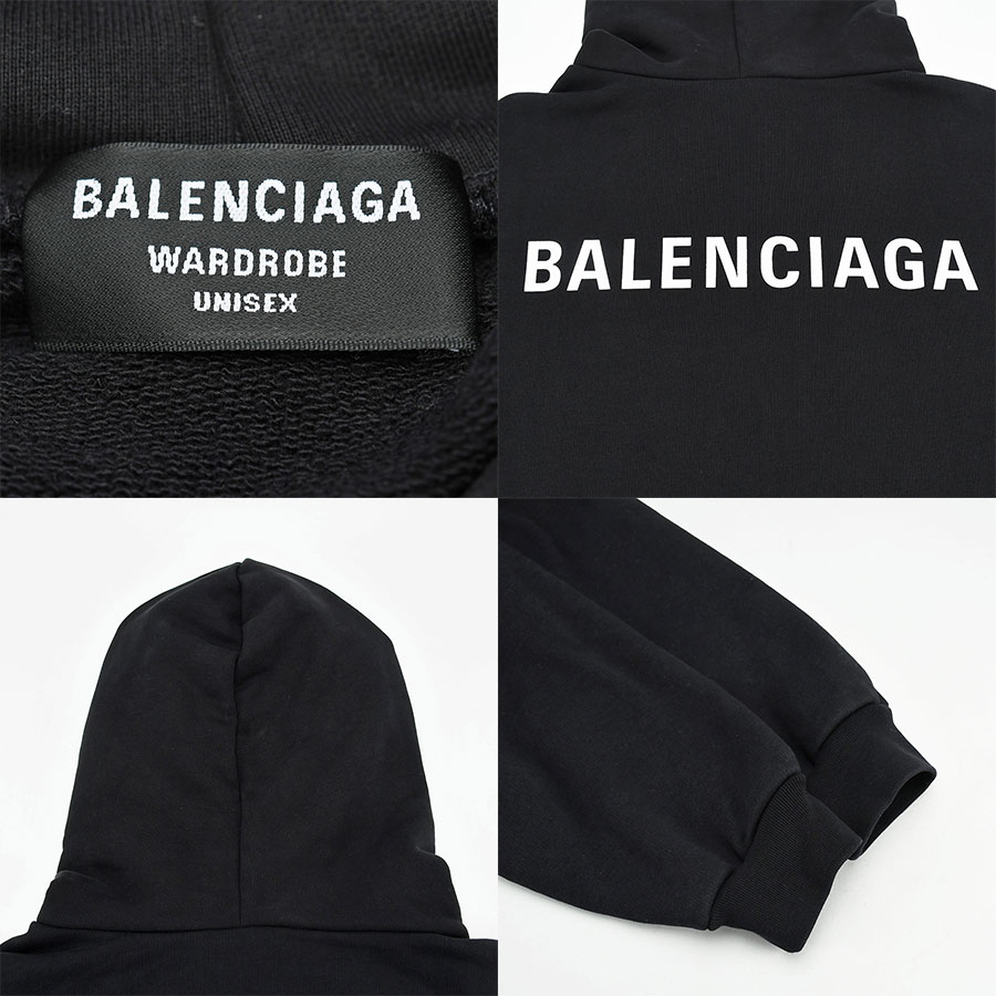 楽天市場】バレンシアガ BALENCIAGA パーカー バックロゴ スウェット