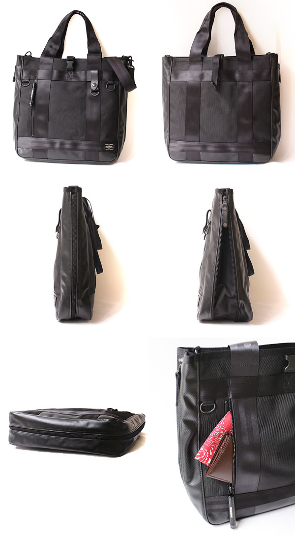 楽天市場】ポーター ヒート 2wayトートバッグ PORTER HEAT 2WAY TOTE
