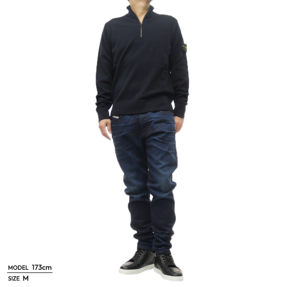 楽天市場】STONE ISLAND ストーンアイランド ハーフジップ セーター