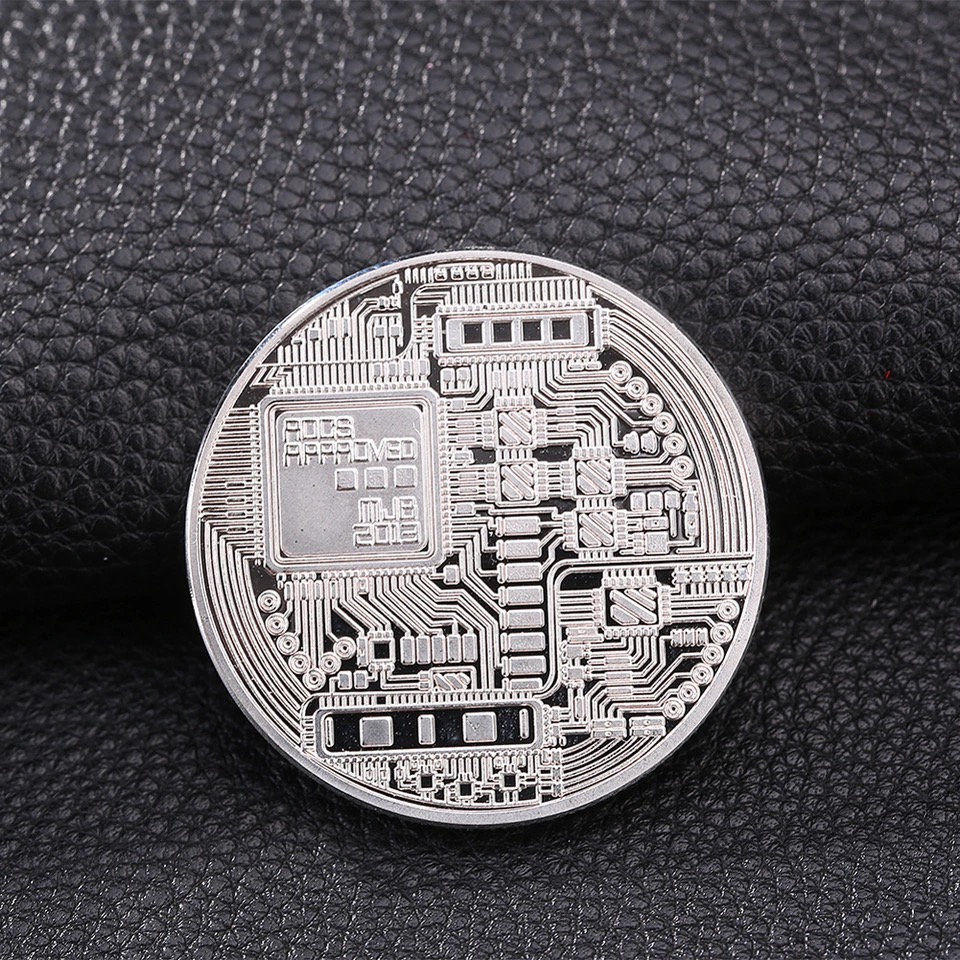 楽天市場】ビットコイン シルバー 仮想通貨 銀貨 : スリーセブン