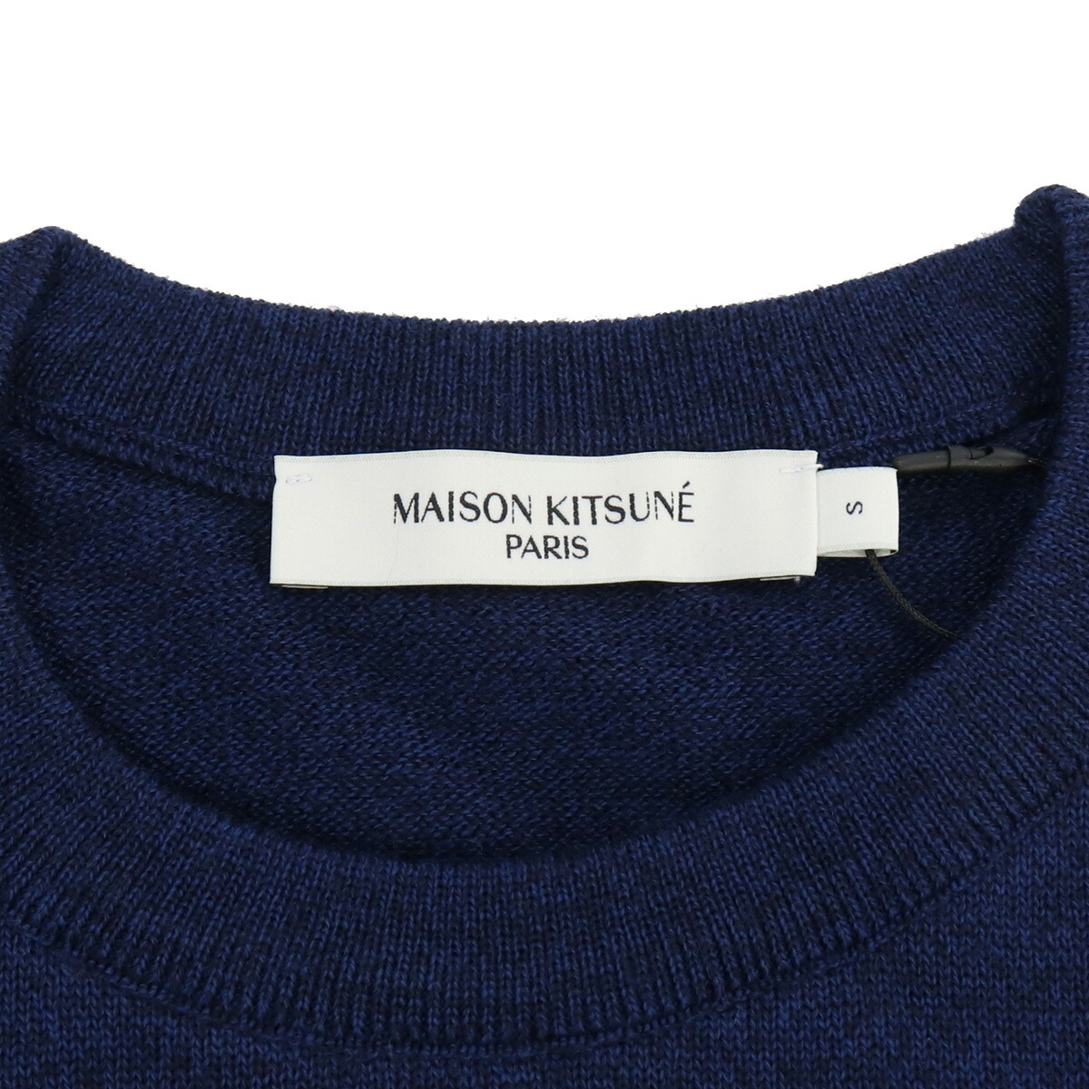 楽天市場】MAISON KITSUNE メゾンキツネ ニット KM00501 KT1036 H481