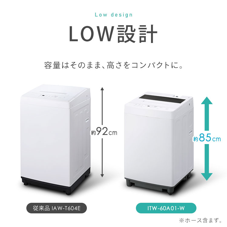 楽天市場】[最大400円off☆くらしに+ 7日9:59迄] 洗濯機 6kg 全自動