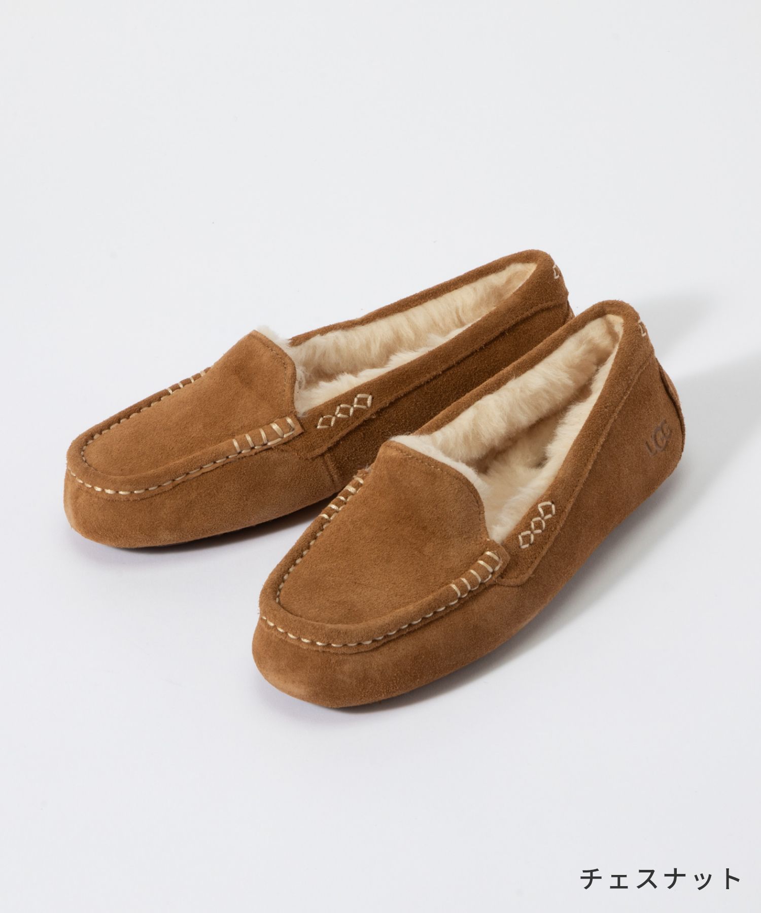 楽天市場】アグ UGG 1106878 レディース モカシン ANSLEY アンスレー