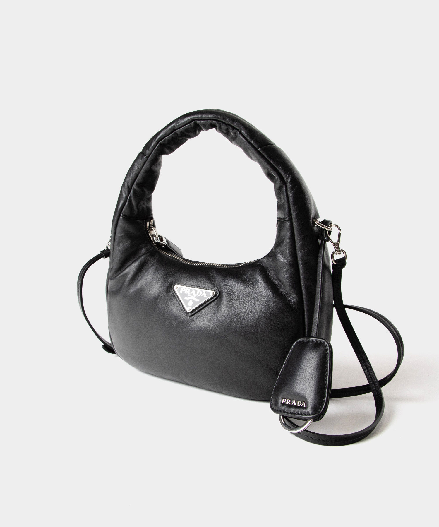 楽天市場】プラダ PRADA 1BA384 2DYI ソフト パテッド ナッパレザー