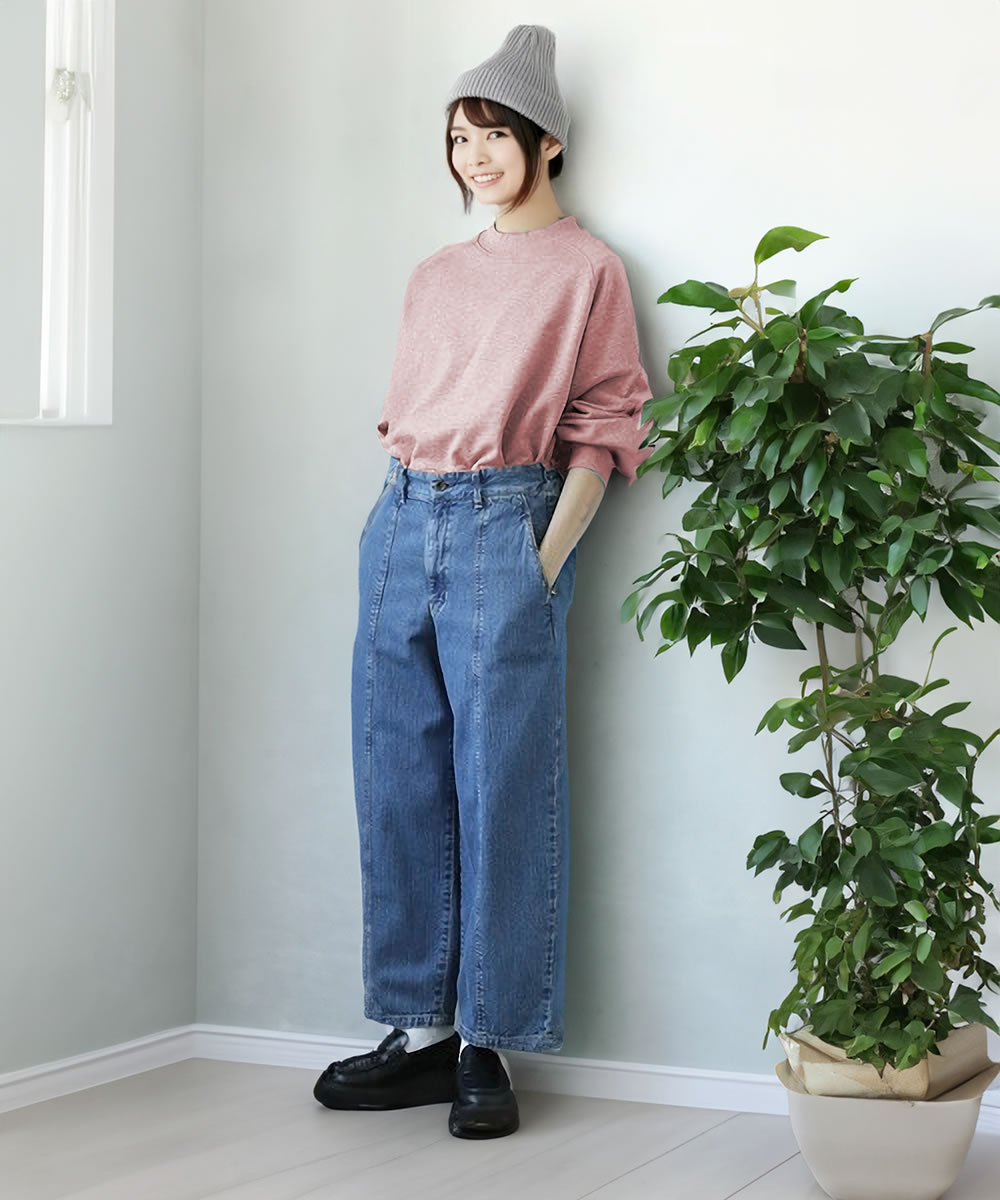 楽天市場】【 アーモンド形のボリュームパンツ 】 ジーンズ ドミンゴ