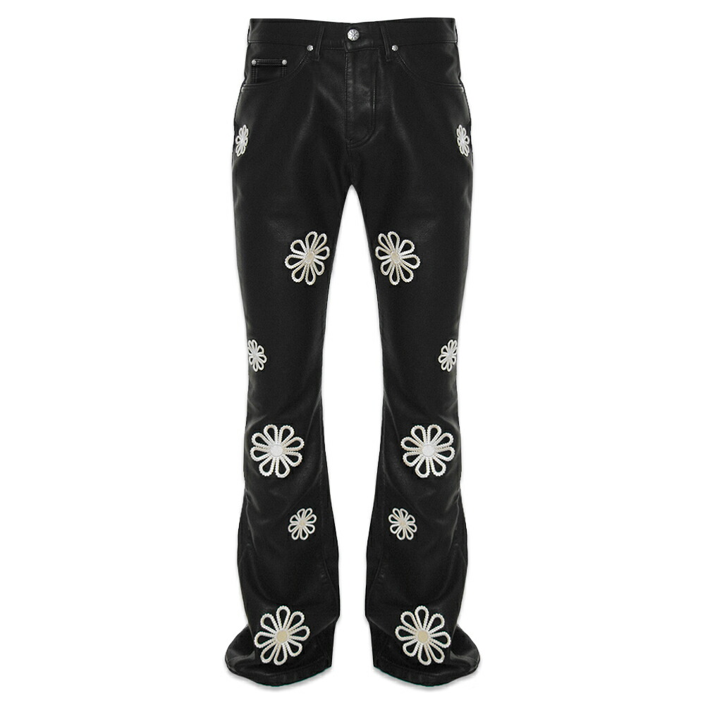 楽天市場】DIGITAL GROUPI3 / Leather Pearlz Flare Pants : VENTURER