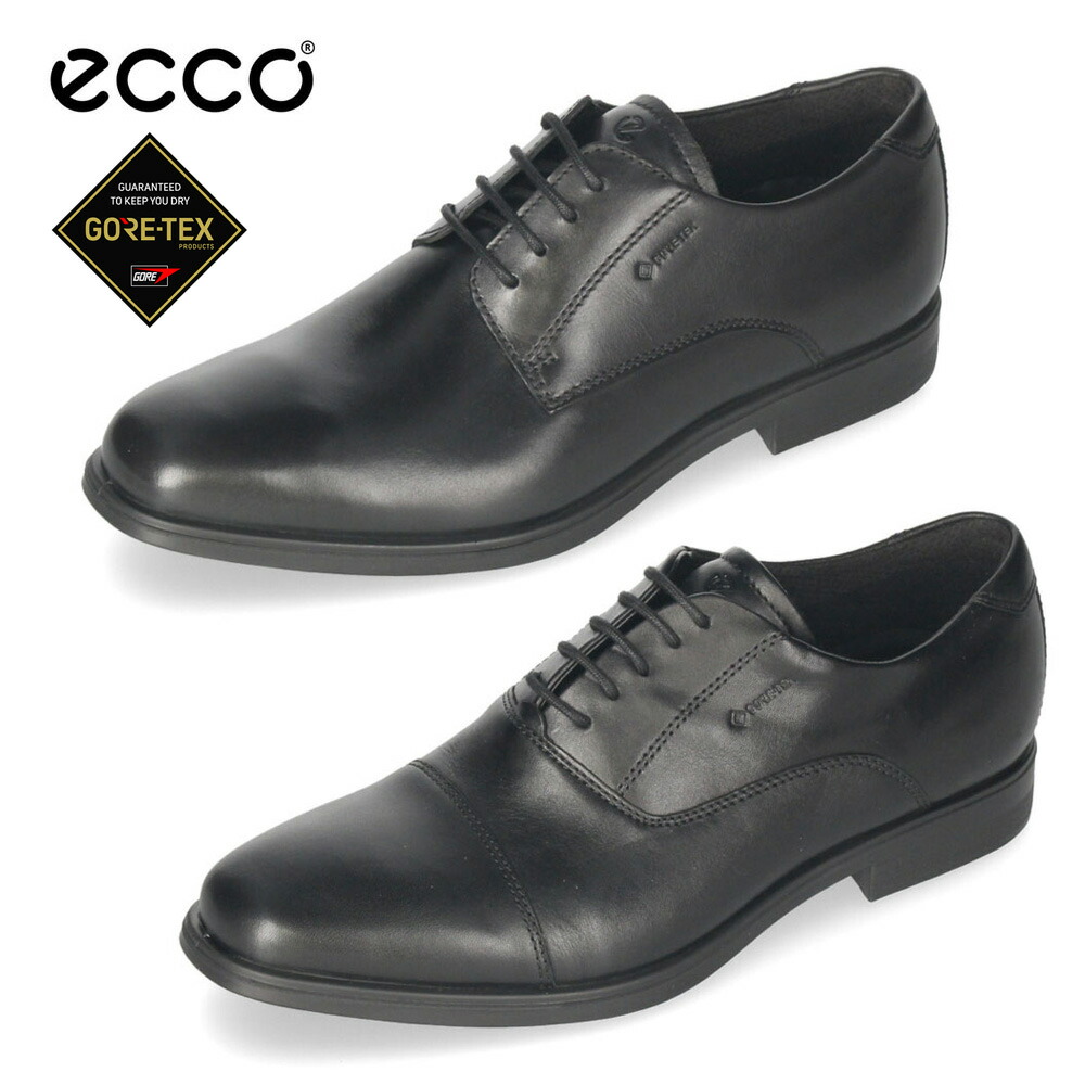 楽天市場】ecco エコー ビジネスシューズ メンズ 防水 本革 ゴアテック