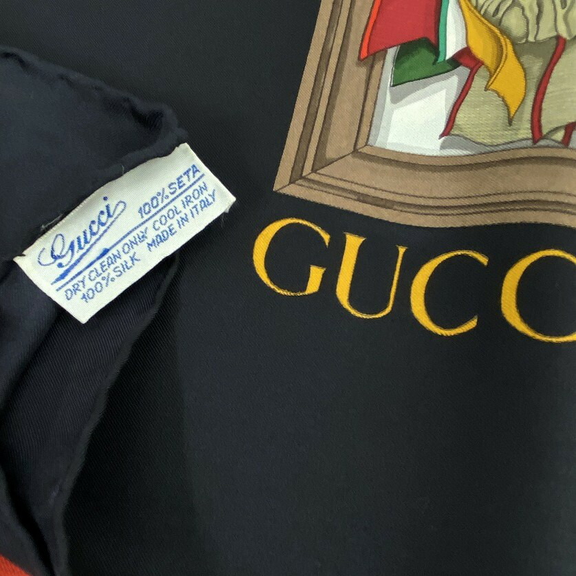 楽天市場】◇[USED/中古]◇送料無料◇美品 GUCCI グッチ スカーフ