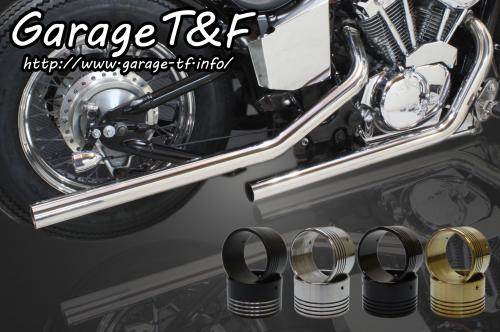 楽天市場】Garage T&F ガレージ ドラッグパイプマフラー タイプ2
