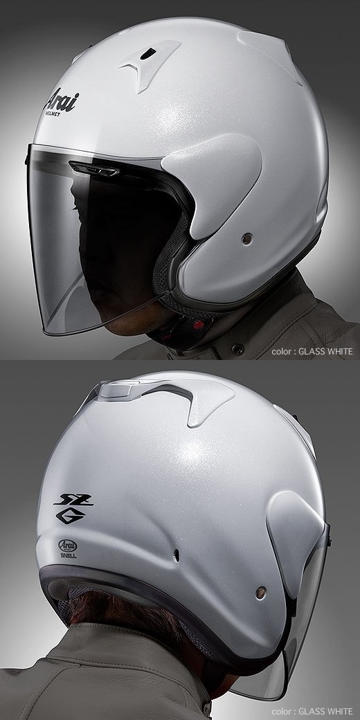 楽天市場】Arai アライ SZ-G [エスゼット ジー グラスホワイト