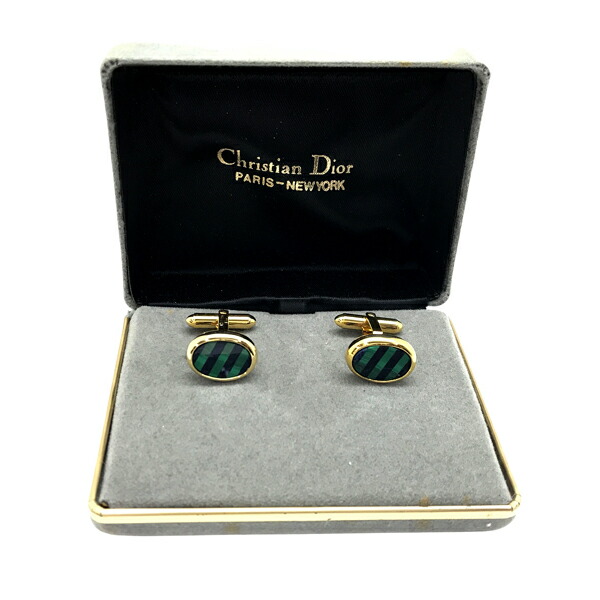 楽天市場】【中古】Christian Dior カフスボタン クリスチャン