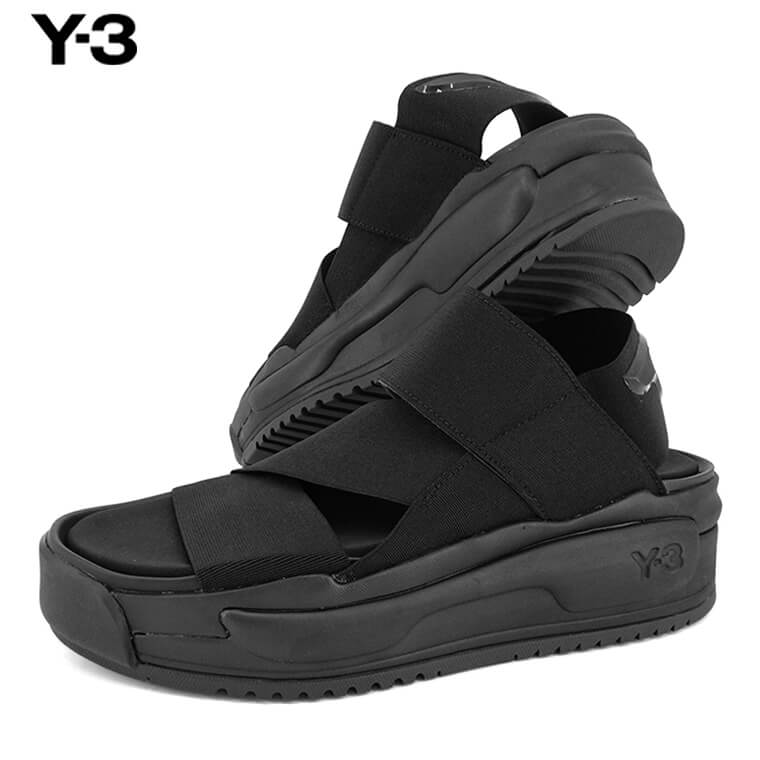 楽天市場】ワイスリー Y-3 メンズ サンダル Y-3 RIVALRY SANDAL FZ6401