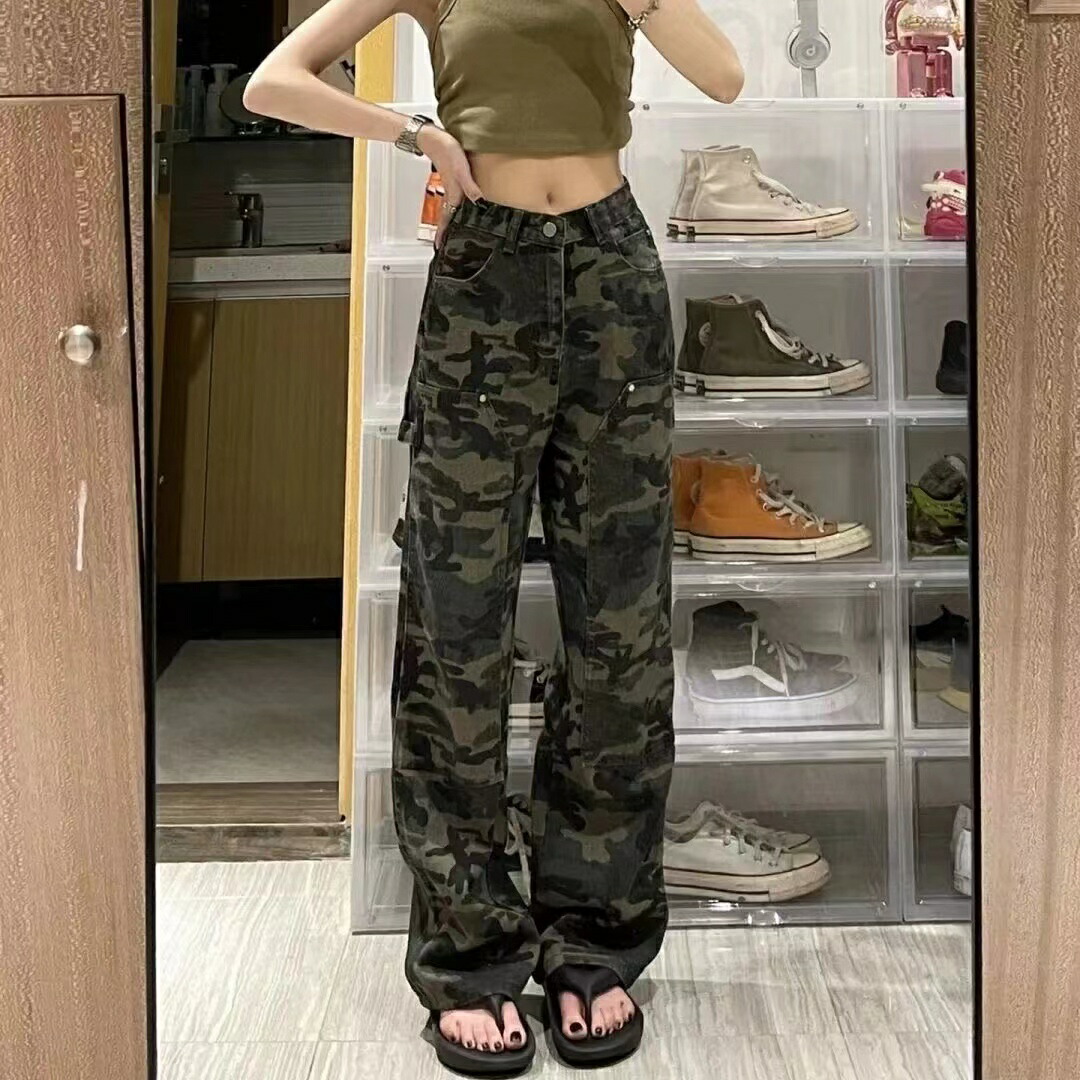 楽天市場】デニムパンツ レディース y2kファッション y2k ダボダボ