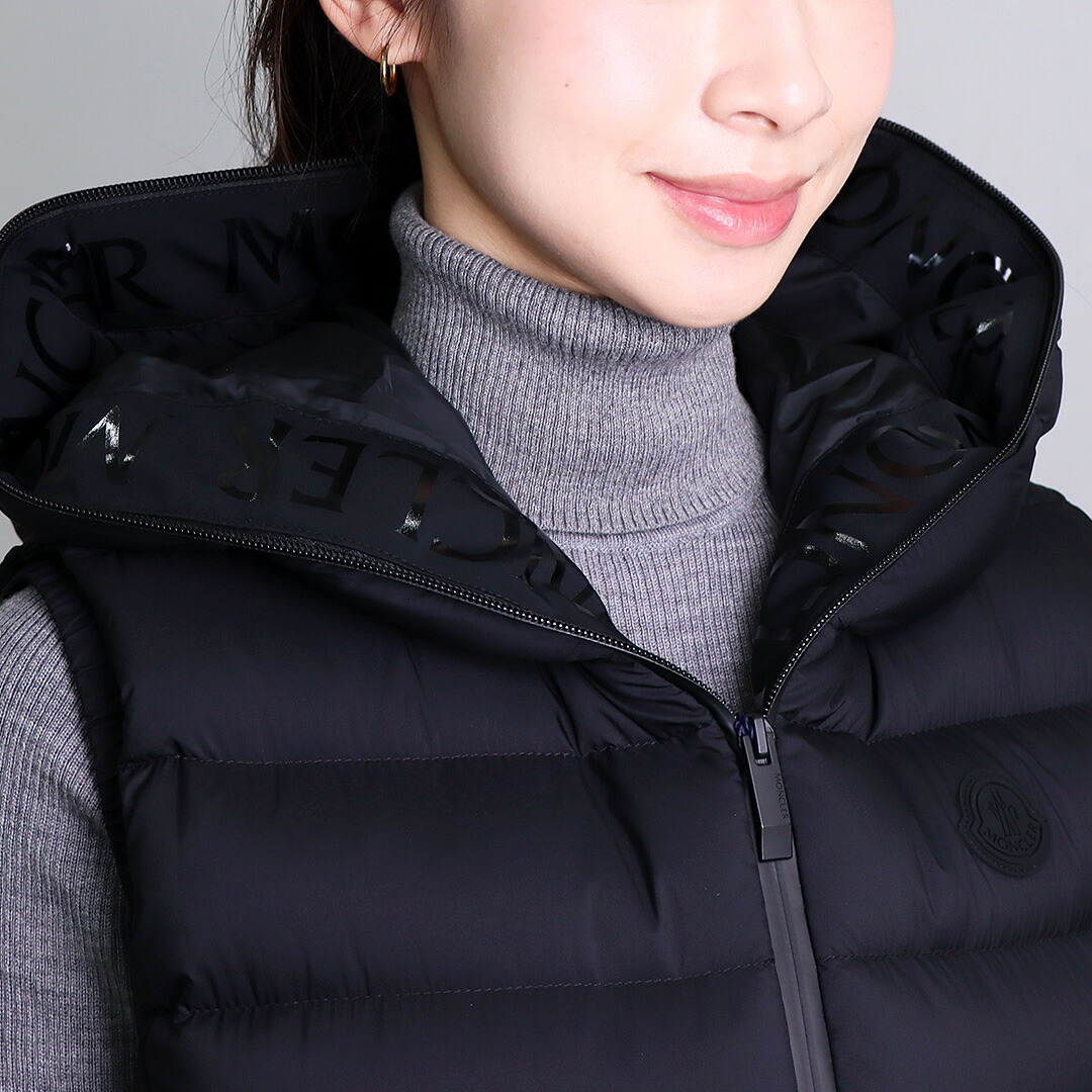 楽天市場】モンクレール MONCLER レディース ダウンベスト BARRAUX