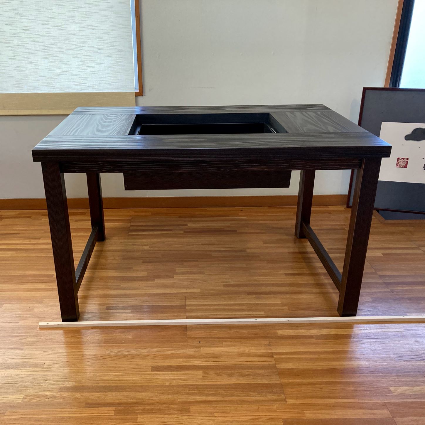 楽天市場】【灰 五徳セット】ダイニング囲炉裏テーブル 3点セット