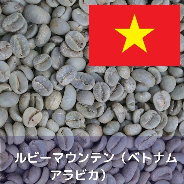 楽天市場】コーヒー生豆 ルビーマウンテン（ベトナム アラビカ） 1kg