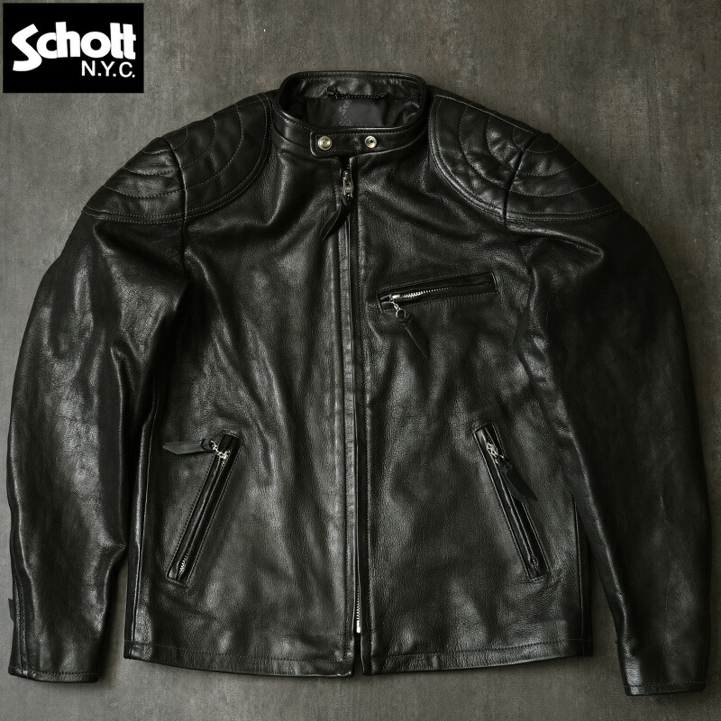 楽天市場】schott ゴート レザー（メンズファッション）の通販