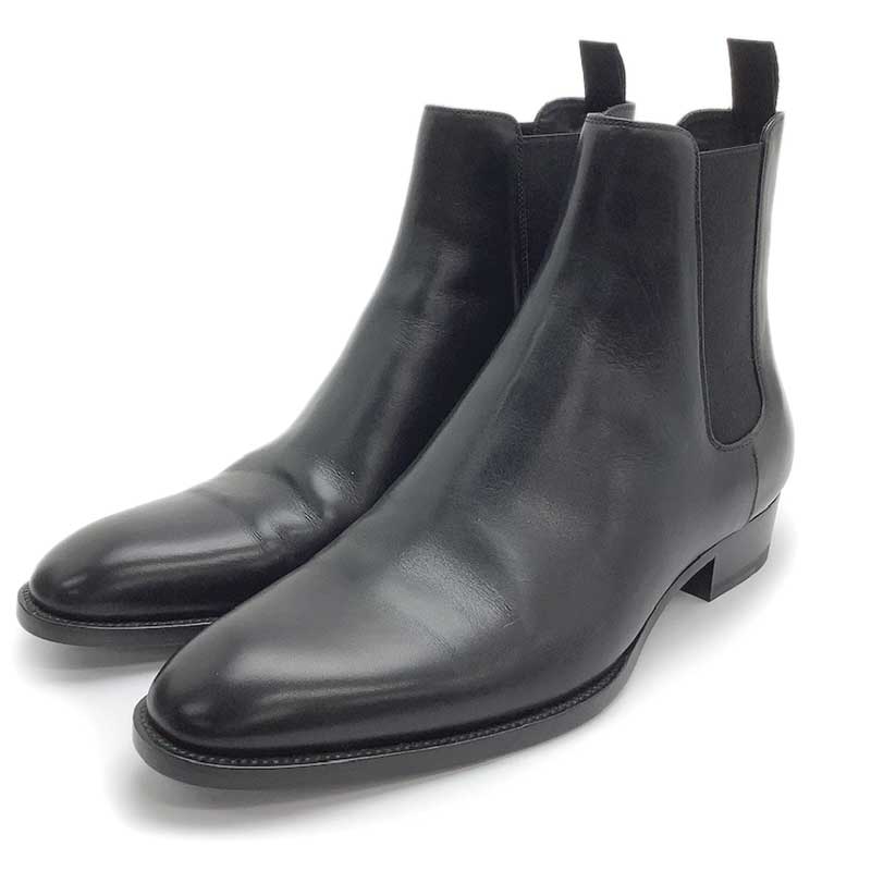 楽天市場】SAINT LAURENT サンローラン チェルシーブーツ レザー