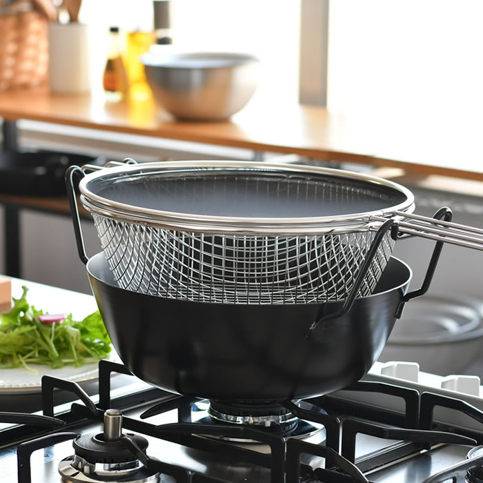 楽天市場】＼楽天1位／【レビュー特典付】ラバーゼ 揚げ鍋 28cm 3点