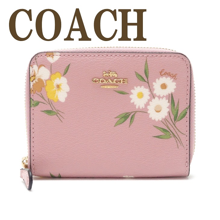 楽天市場】コーチ 財布 COACH 二つ折り 財布 レディース 花柄 ピンク
