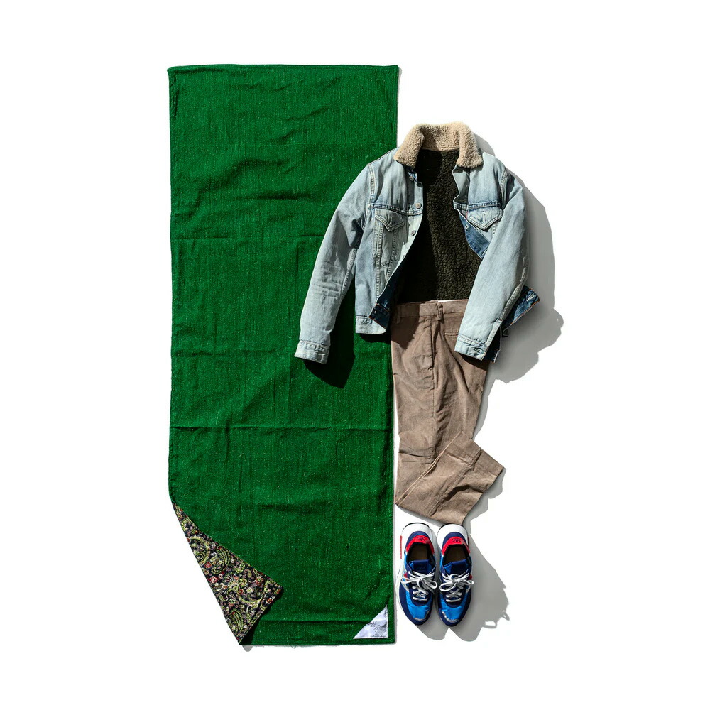 楽天市場】PUEBCO (プエブコ) REVERSIBLE NAP MAT / PAISLEY x GREEN