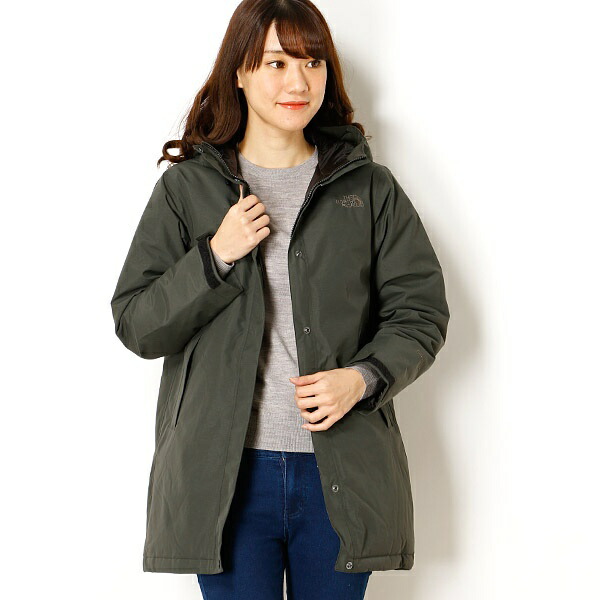 楽天市場】【THE NORTH FACE】フード付ダウンコート(レディース マカル