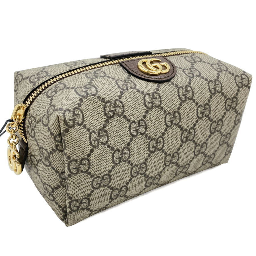 楽天市場】GUCCI グッチ ポーチ GGコスメティックケース GGスプリーム