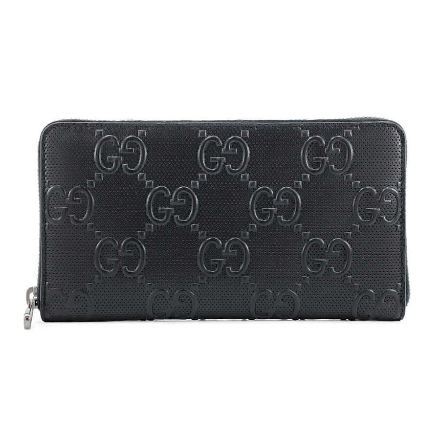 楽天市場】グッチ GUCCI 長財布 ラウンドファスナー GGエンボス ジップ