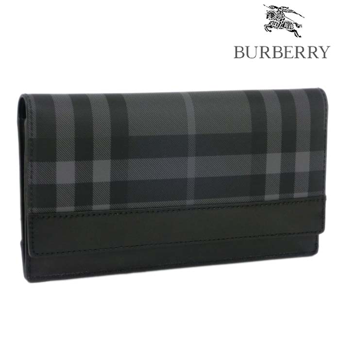 楽天市場】BURBERRY バーバリー 長財布 メンズ ブリットチェック