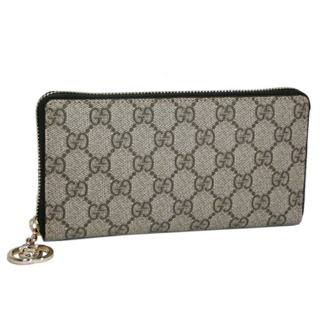 楽天市場】グッチ GUCCI 長財布 ラウンドファスナー GGキャンバス