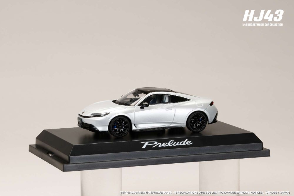 1/43 ホンダ プレリュード 2025 ホワイト / ブラックルーフ