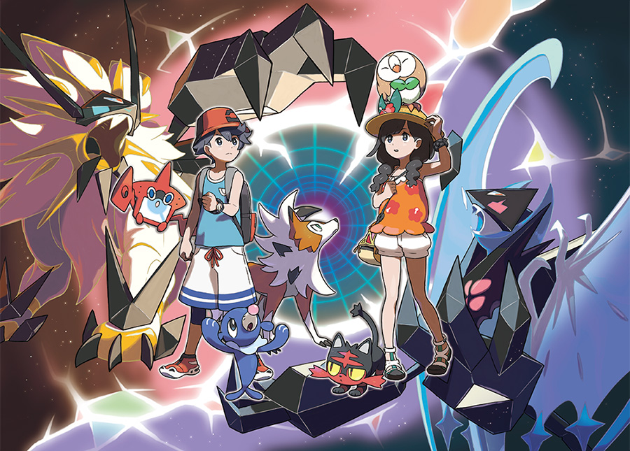 ポケセン】ウルトラサン・ムーン発売記念グッズが登場【Ultra Alola