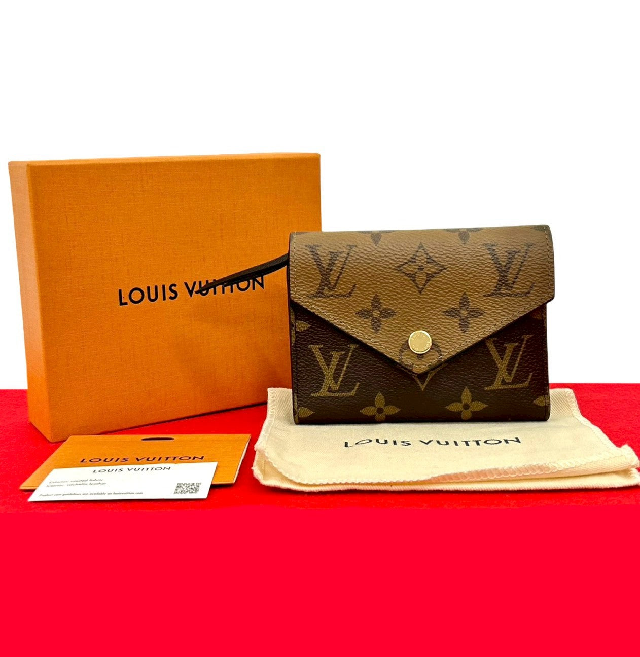 LOUIS VUITTON ルイヴィトン ポルトフォイユ ヴィクトリーヌ 三つ折り
