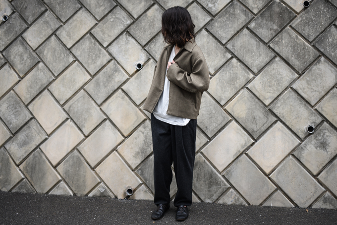 AURALEE -Double Face Check Zip Blouson- | twelve blog