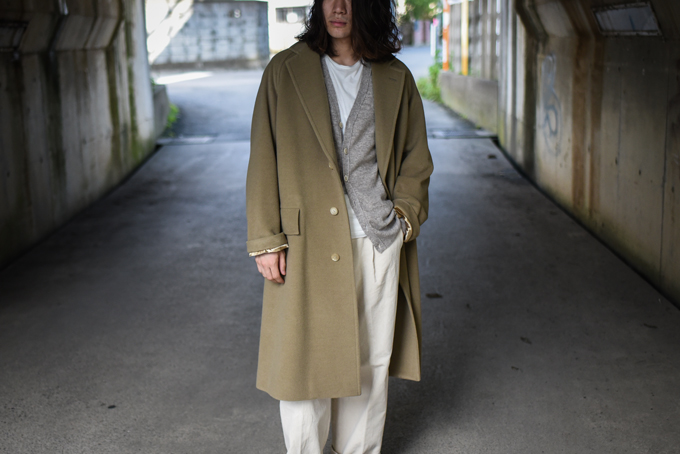 AURALEE -Cashmere Wool Mosser Chesterfield Coat- | twelve blog