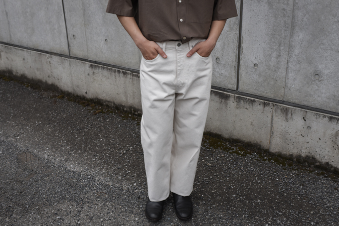 AURALEE -Hard Twist Denim Wide Pants- | twelve blog