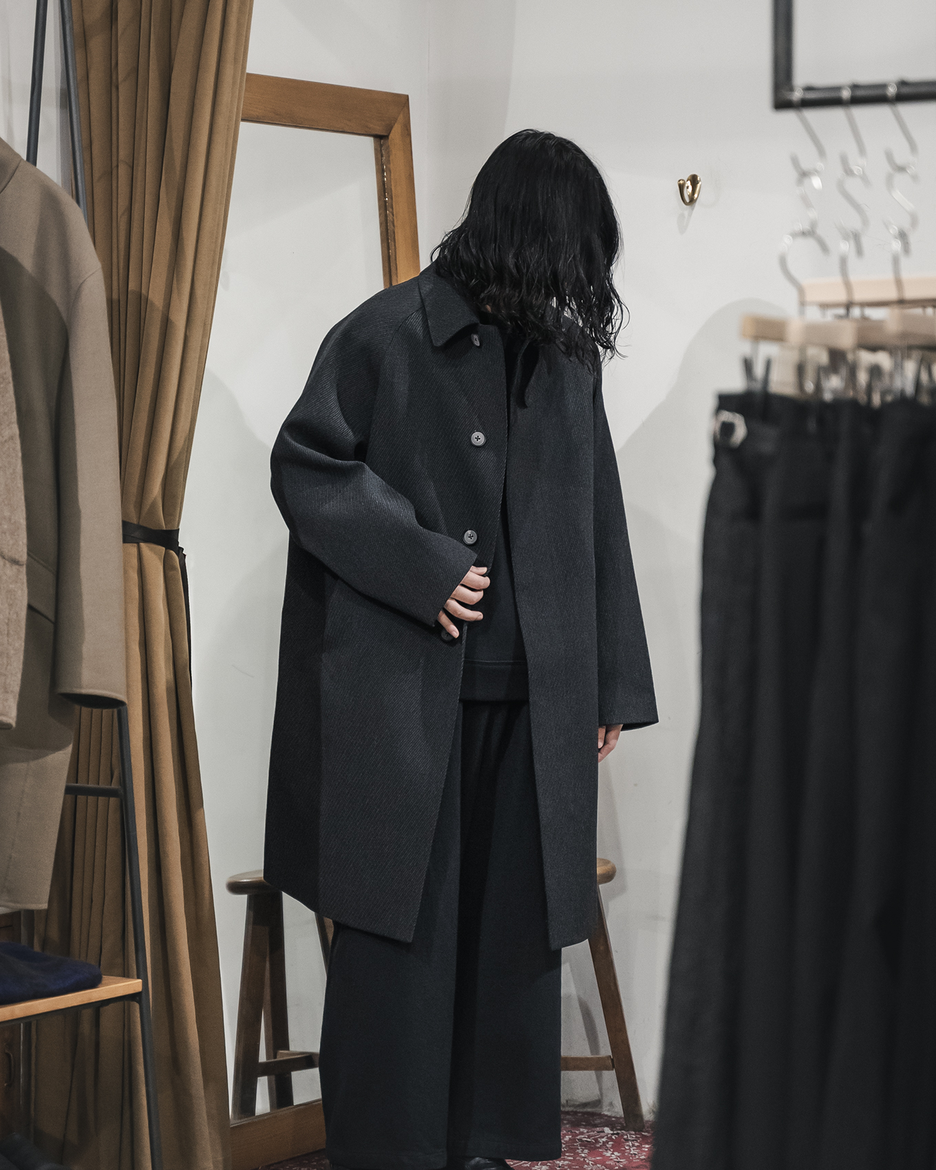 twelve BLOG | MAATEE&SONS -Shawl Collar Cardigan, French Karsey