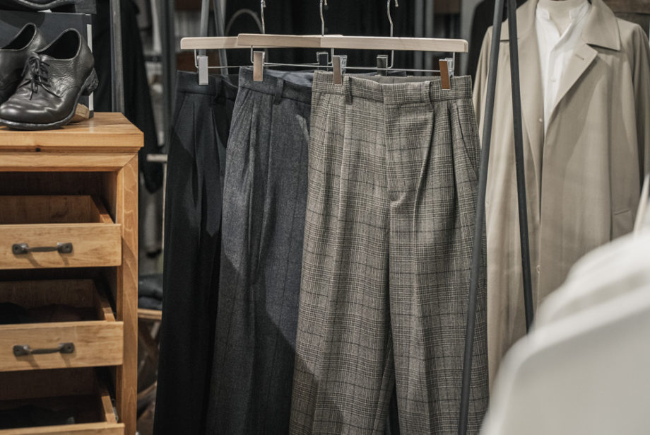 stein -Ex Wide Tapered Trousers- | twelve blog