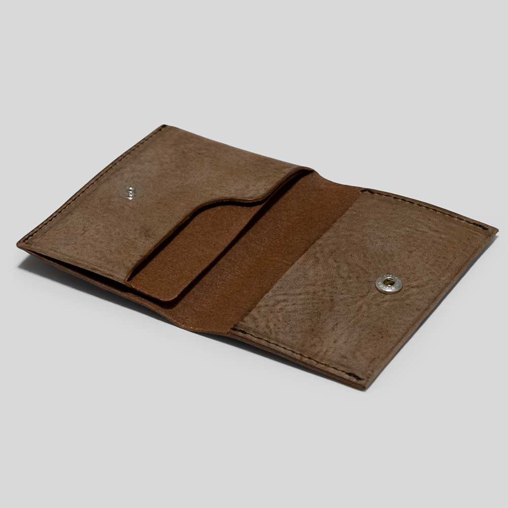 Hender Scheme / Compact Card Case (Choco) | twelve