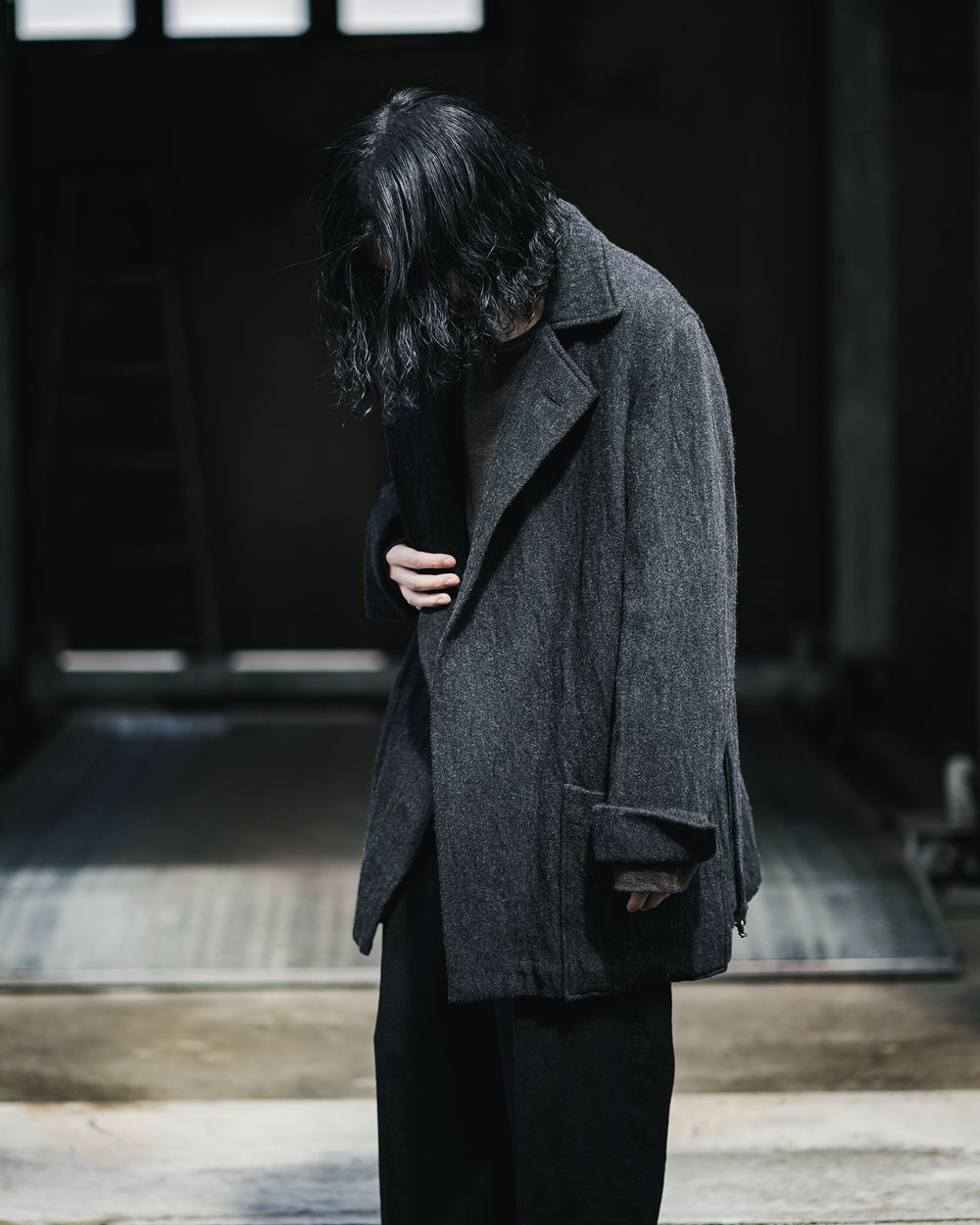 SALE】sus-sous / Jacket Takumi (Charcoal Brown) | twelve
