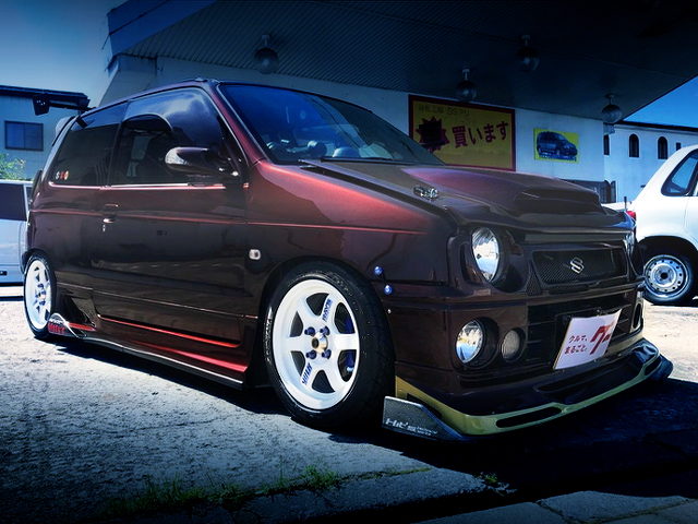 K6A改JAWS山本タービン!Eマネ・アルティメイト現車!HB21S後期アルト