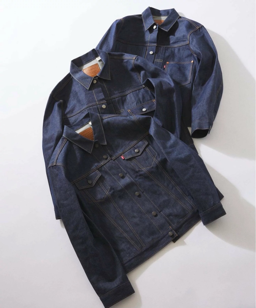 Levi's®︎ for JOURNAL STANDARD 25FW 別注 TYPE 1 , 2 , 3 リジッド