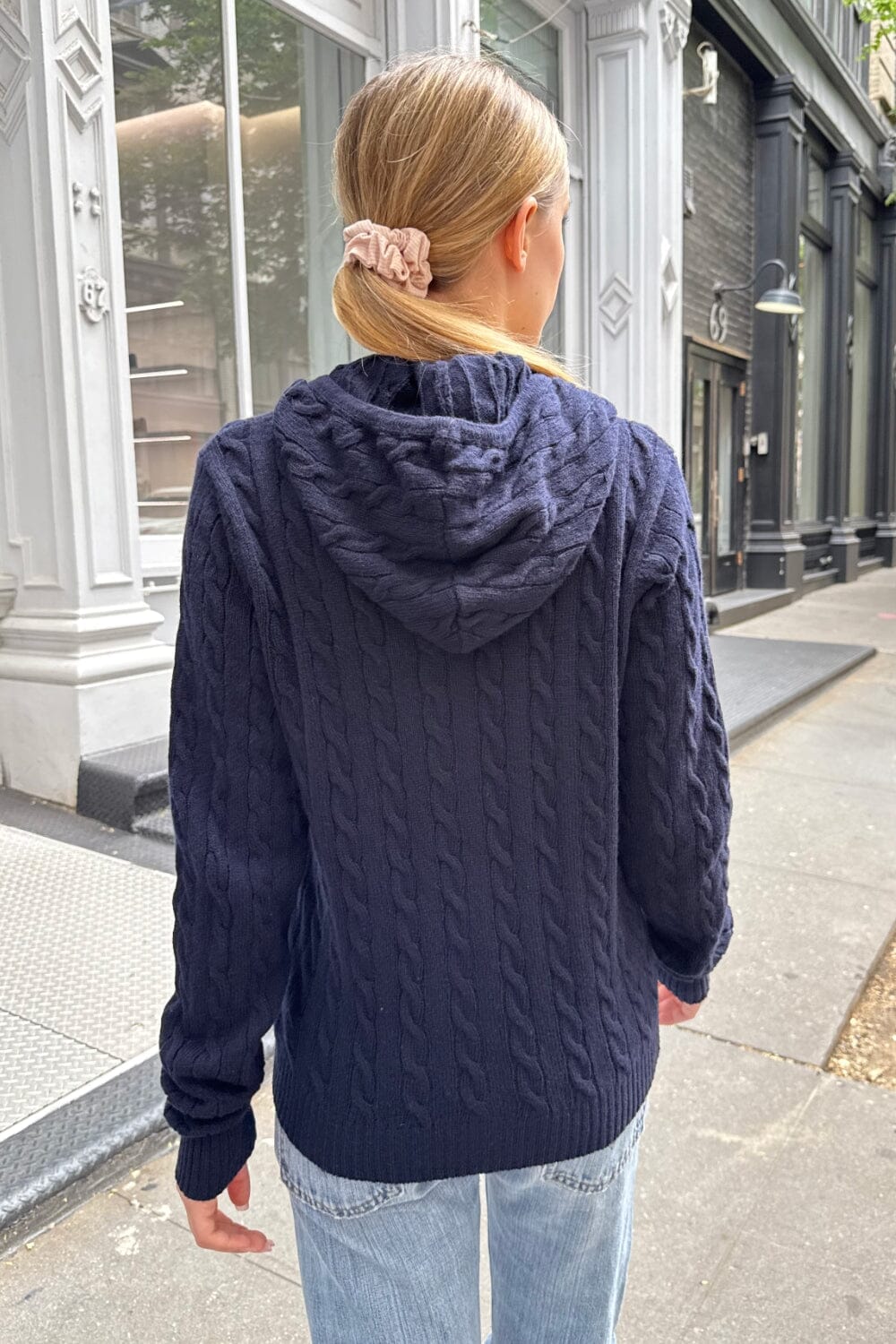 Brandy Melville Usa-Ayla Cable Knit Sweater