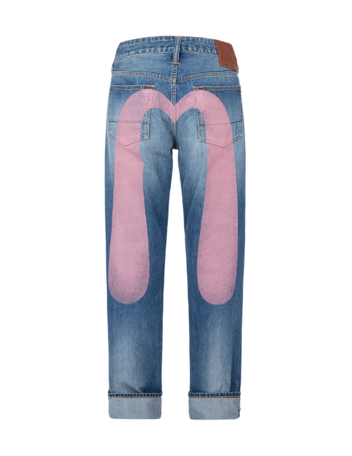 Daicock Print Baggy-Fit Jeans #2000 – EVISU
