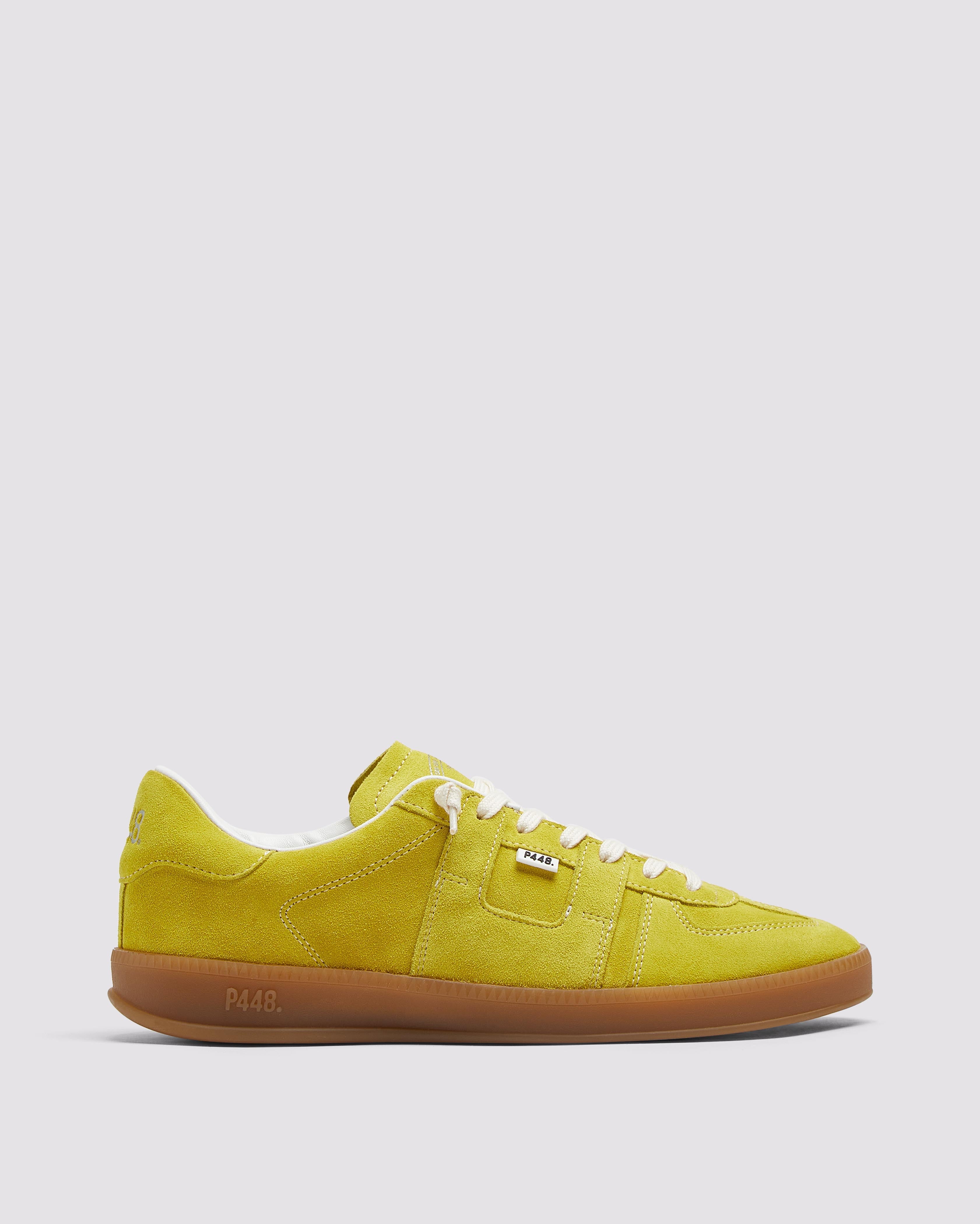 Monza Sun - Low-Top All Yellow Suede Sneaker – P448
